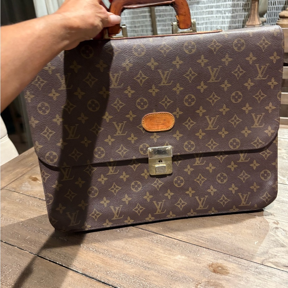 Louis Vuitton Brown Monogram Briefcase